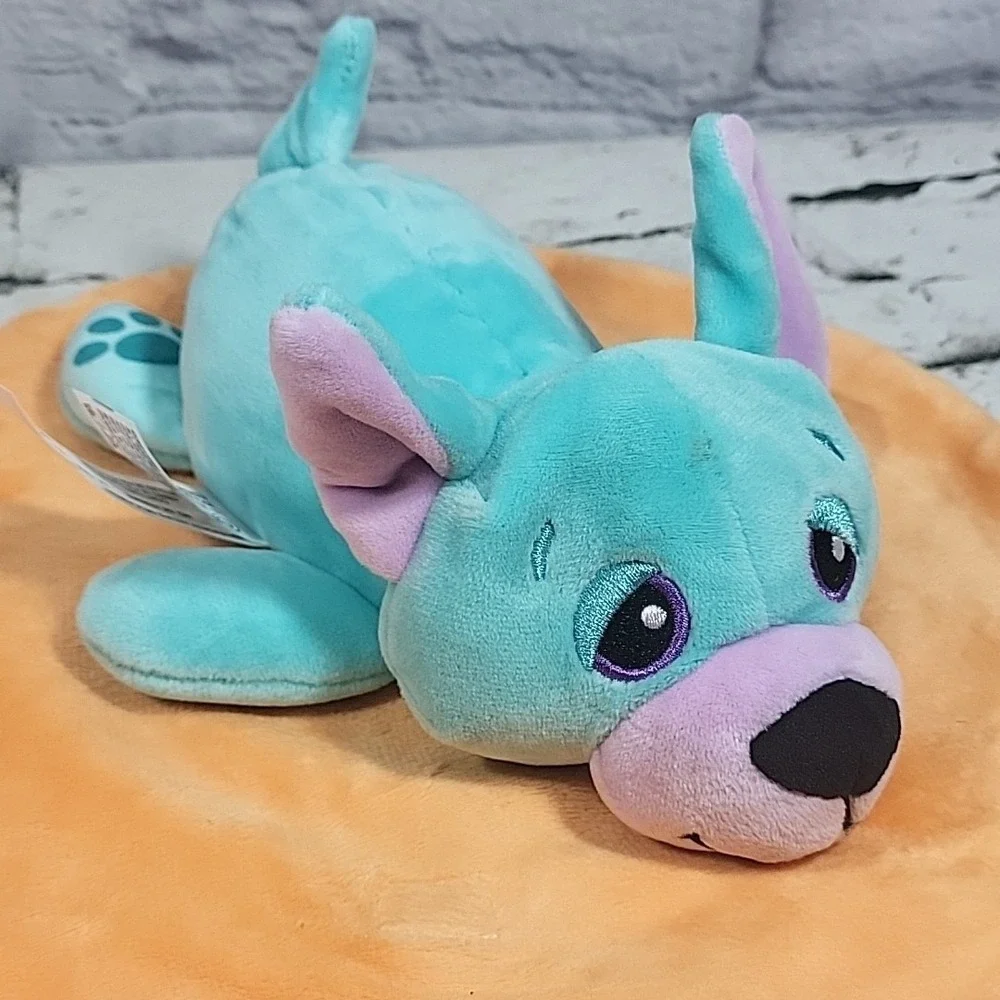 Cutetitos Plush Lot Of 2 Purple Panda Red Chili Blue Dog Both With Wraps‎